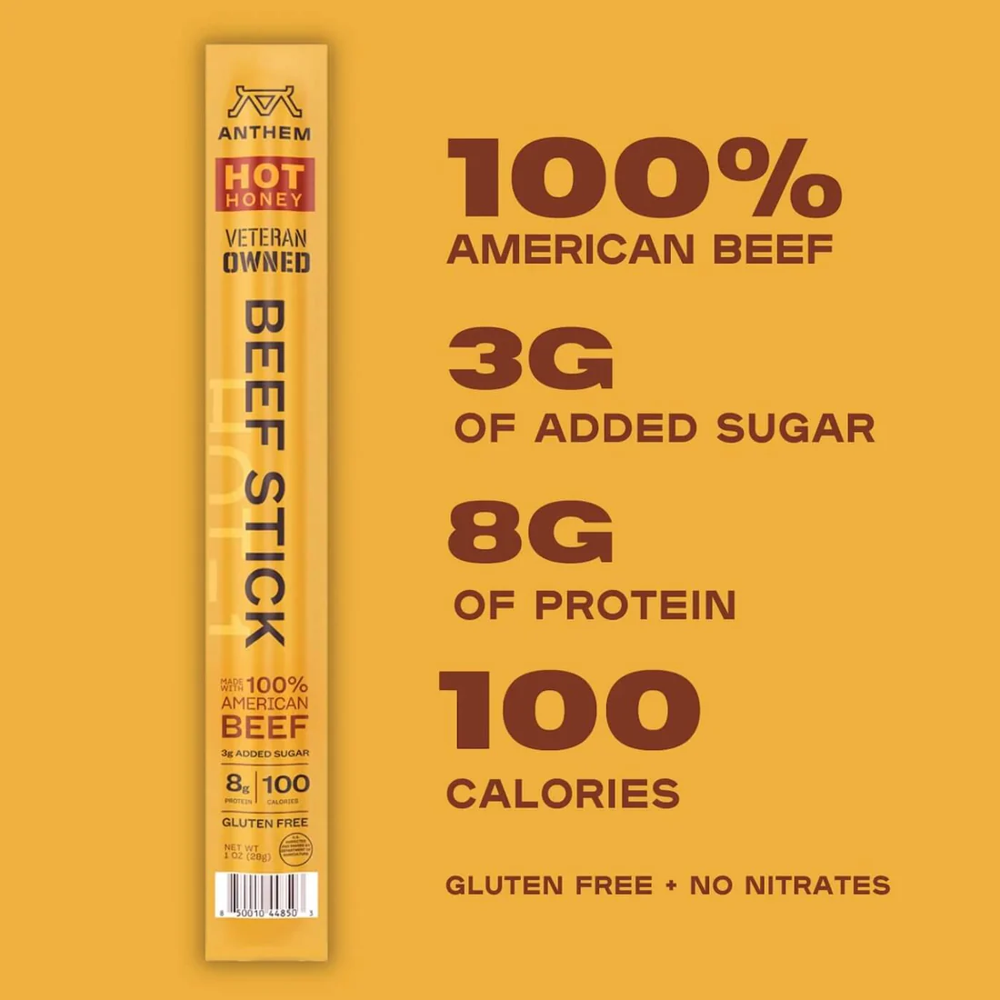 Hot Honey Beef Stick